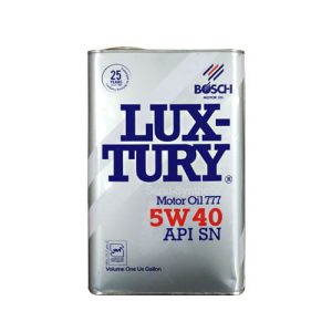 روغن موتور خودرو بوش مدل لاکچری 5W40 SN حجم 4 لیتر