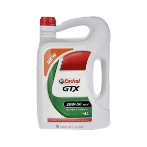 روغن موتور کاسترول GTX 20W50 چهار لیتری