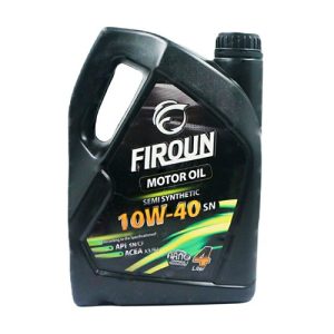روغن موتور خودرو فیرون مدل 10W-40 SN حجم 4 لیتر